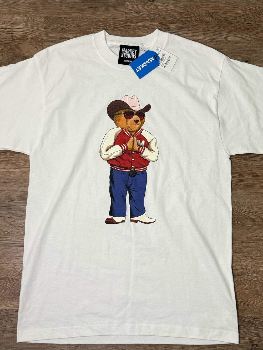 Market Studios Hee Haw Cowboy Bear Tee